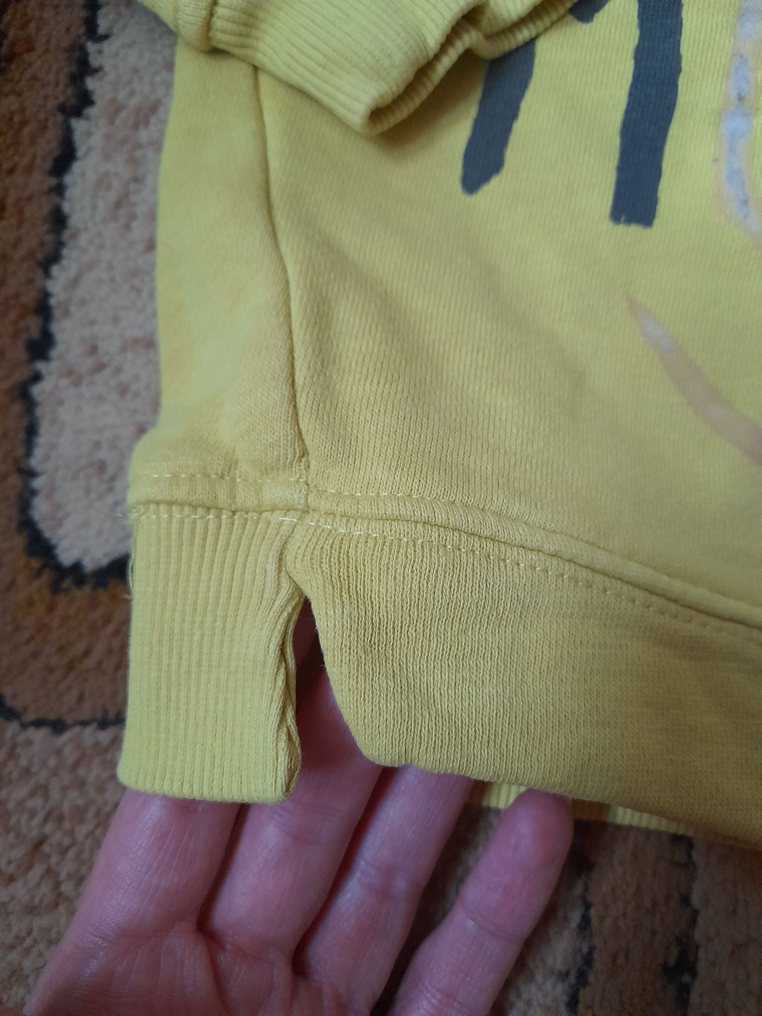 Bluza chłopięca reserved r. 86 żółta