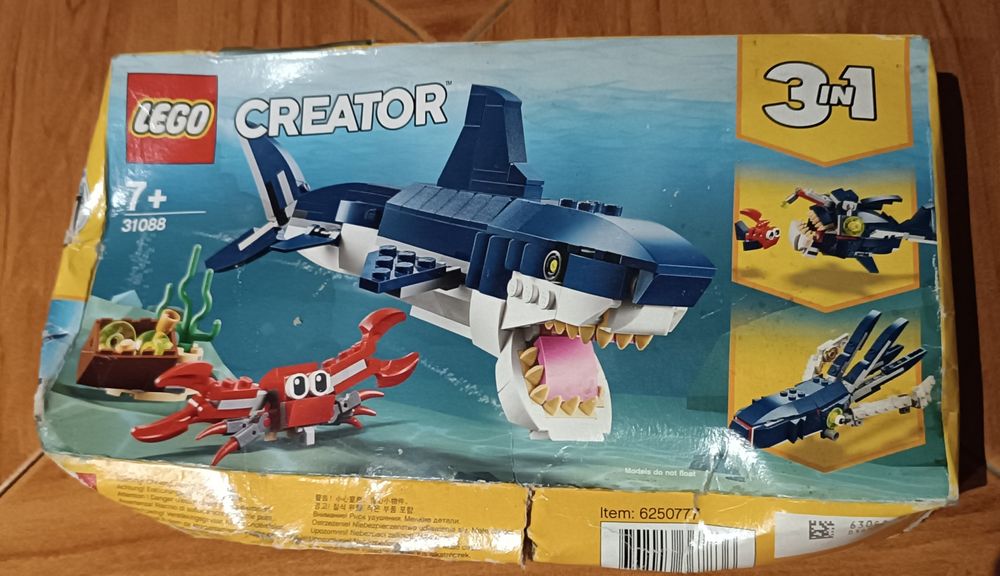 LEGO fundo do mar
