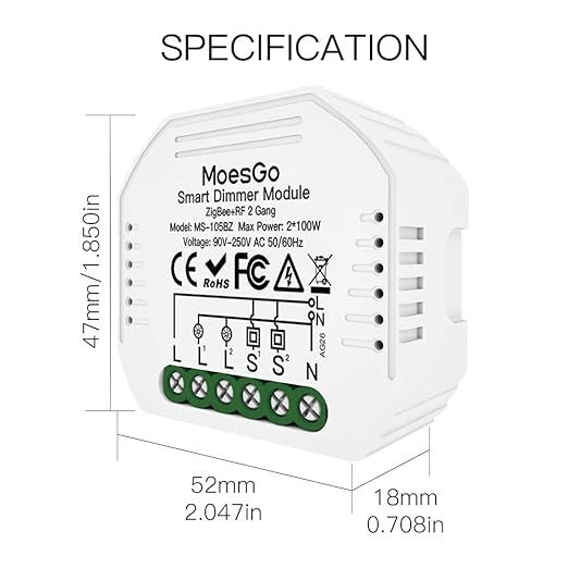 moesgo moduł ściemniacza led