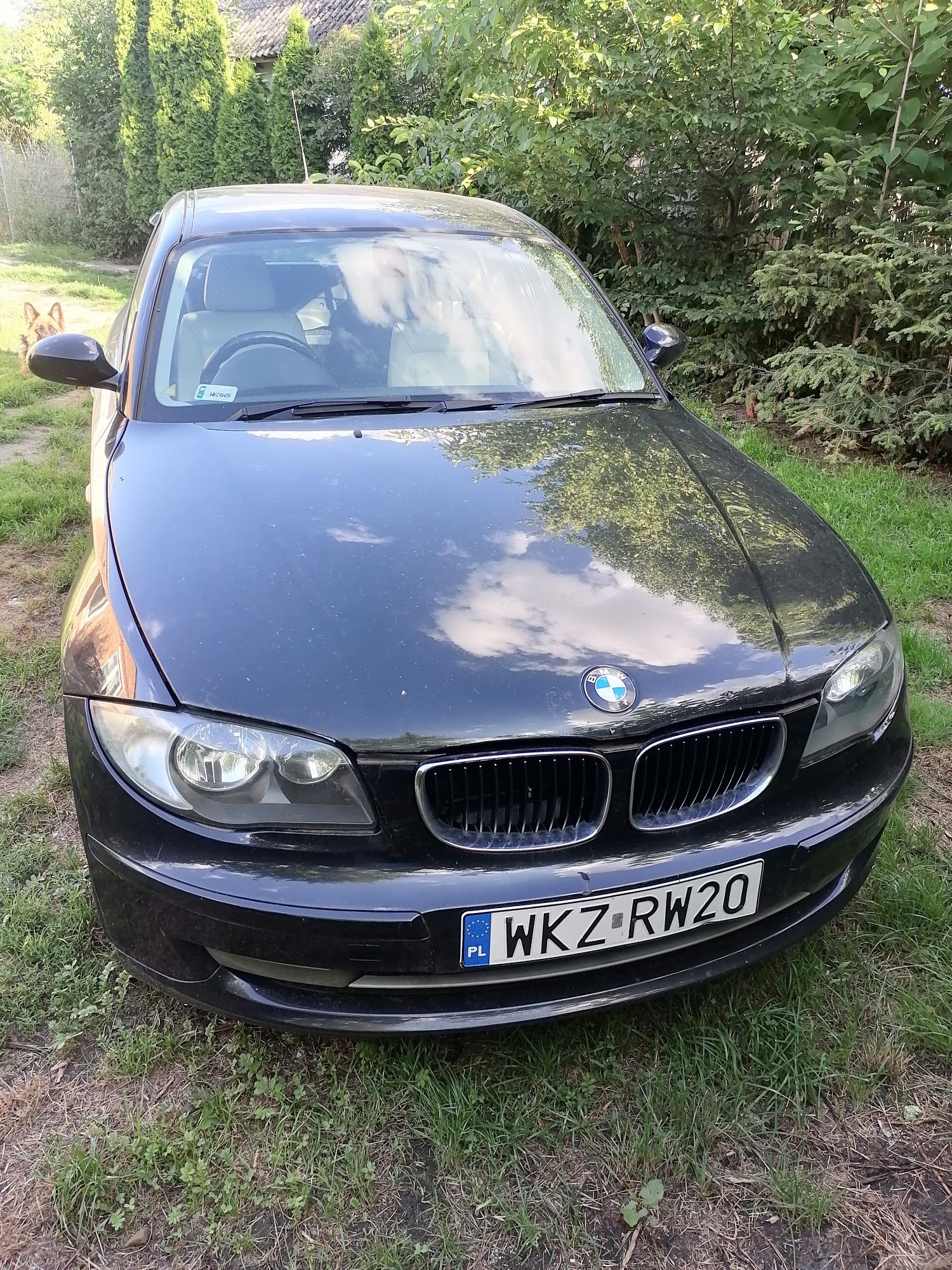 Maska, zderzak, lampy bmw e87 komplet