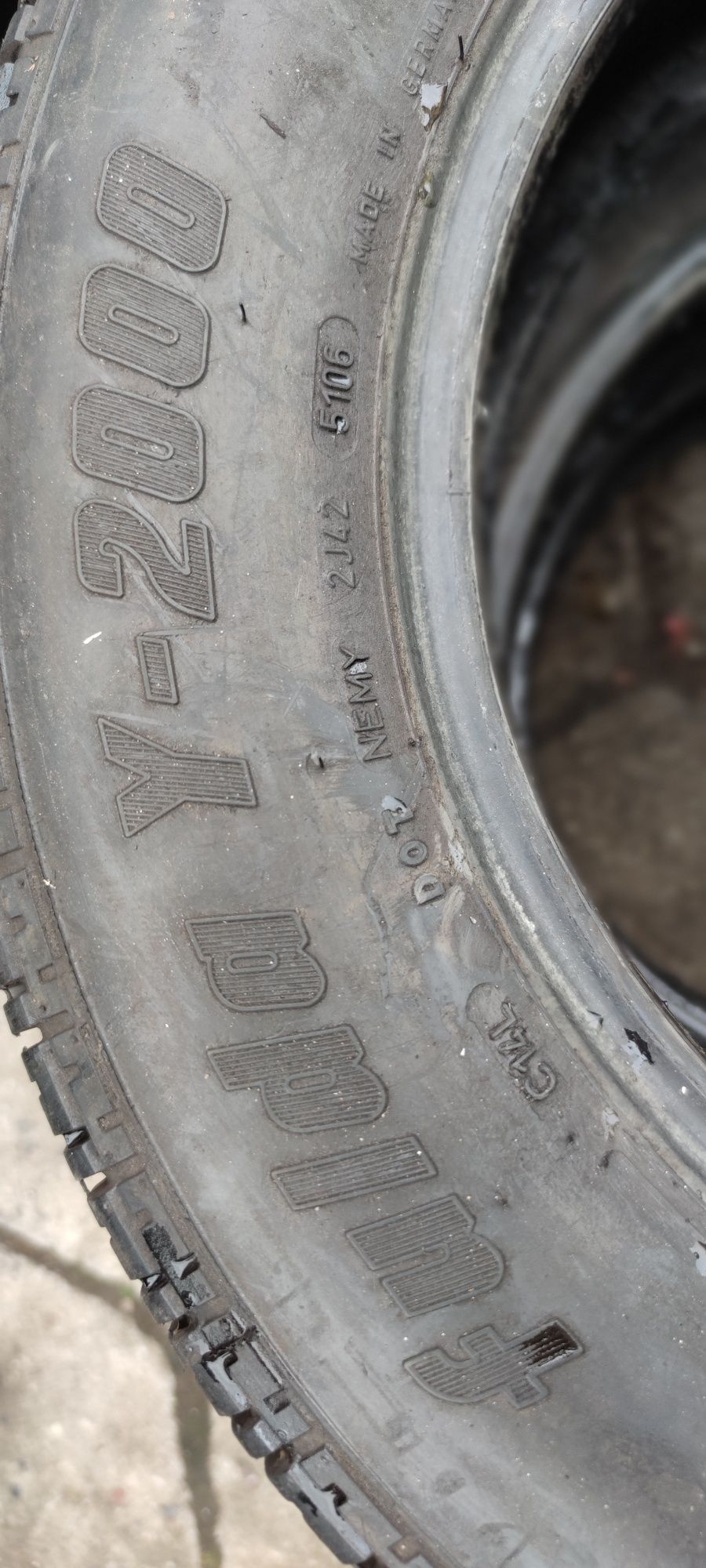 opony 185x70x15 FULDA -2000 4szt 500zł bardzo ładne stare