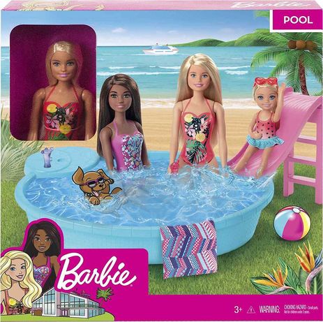 набор Барби Barbie Развлечения возле бассейна