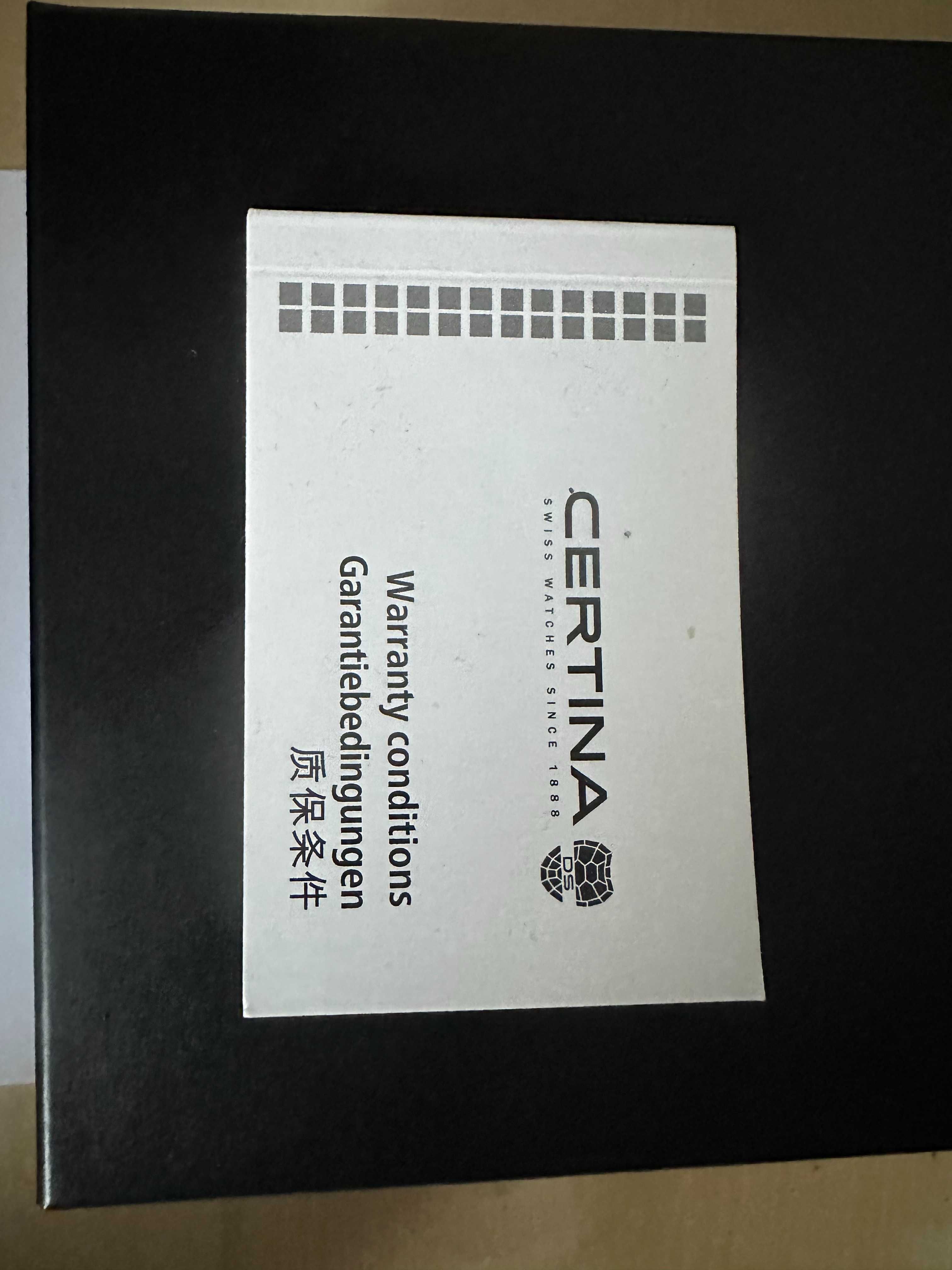 Zegarek męski Certina DS 4 Automatic