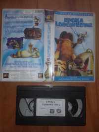 Kaseta VHS Video bajka EPOKA LODOWCOWA ICE AGE wydanie specjalne