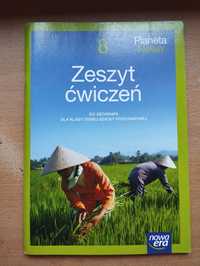 Zeszyt ćwiczeń Planeta Nowa 8 geografia