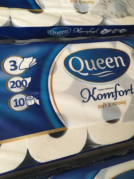 Papier toaletowy Queen,3pak,szybka wysyłka!