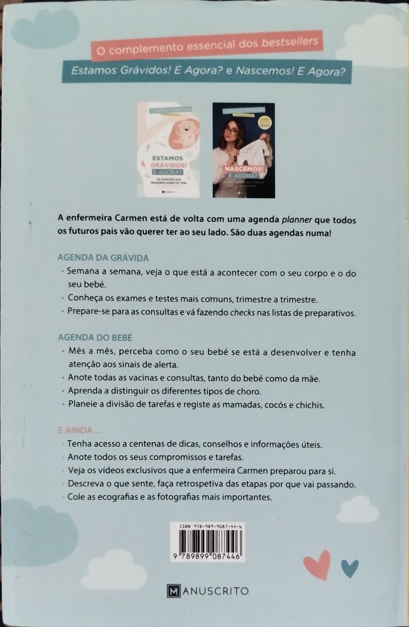 Vamos ser pais! E agora? Agenda planner