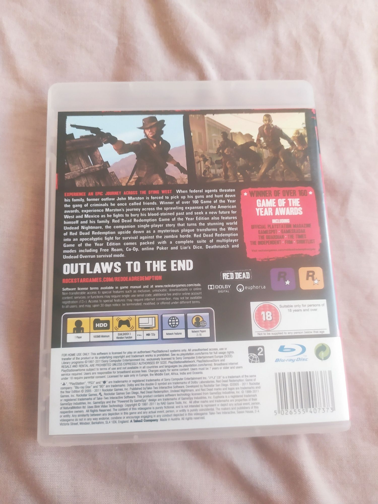 Red dead redemption game of the year edition