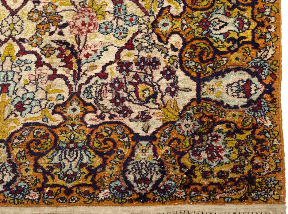 Tapete persa lótus Isfahan | 156 cm