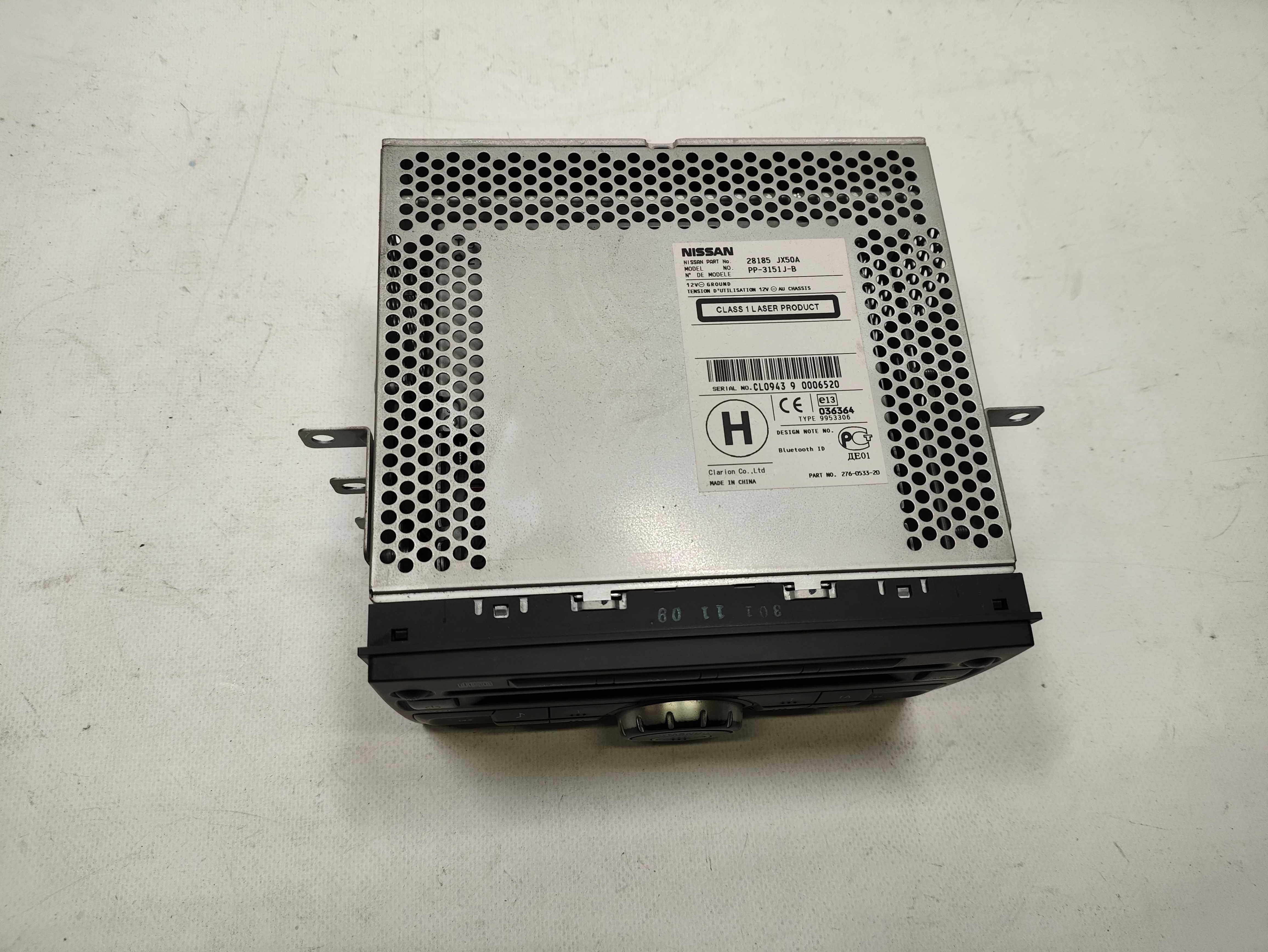 Radio CD fabryczne odtwarzacz Nissan NV200 OEM 28185-JX50A