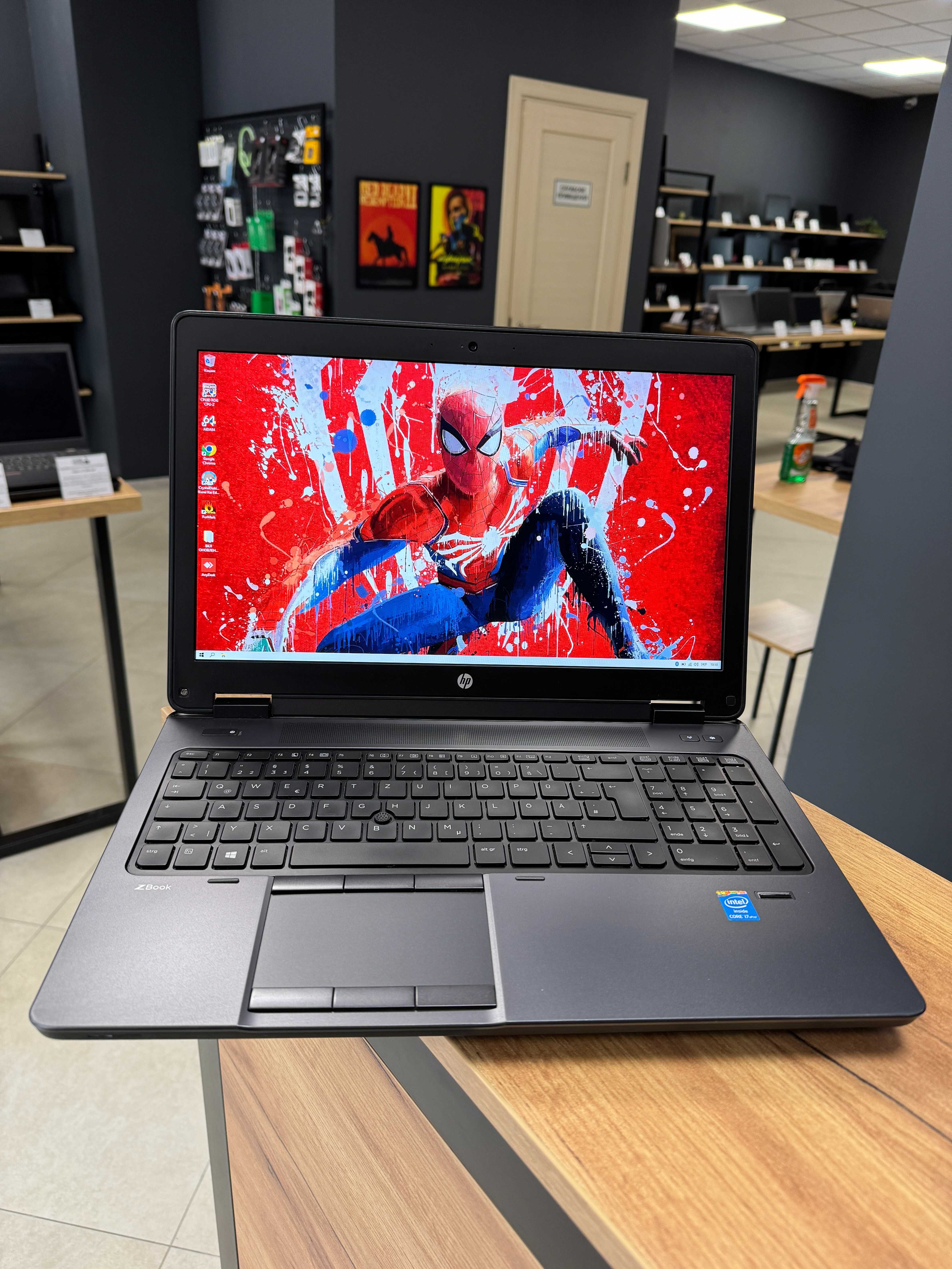 Робоча станція HP ZBook - i7 4800MQ/Quadro K2100M 2 GB/16 GB/SSD/FHD