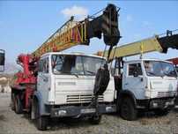 Dźwig teleskopowy Bumar ds184t Kamaz 18 ton bocian wysięg 21+6