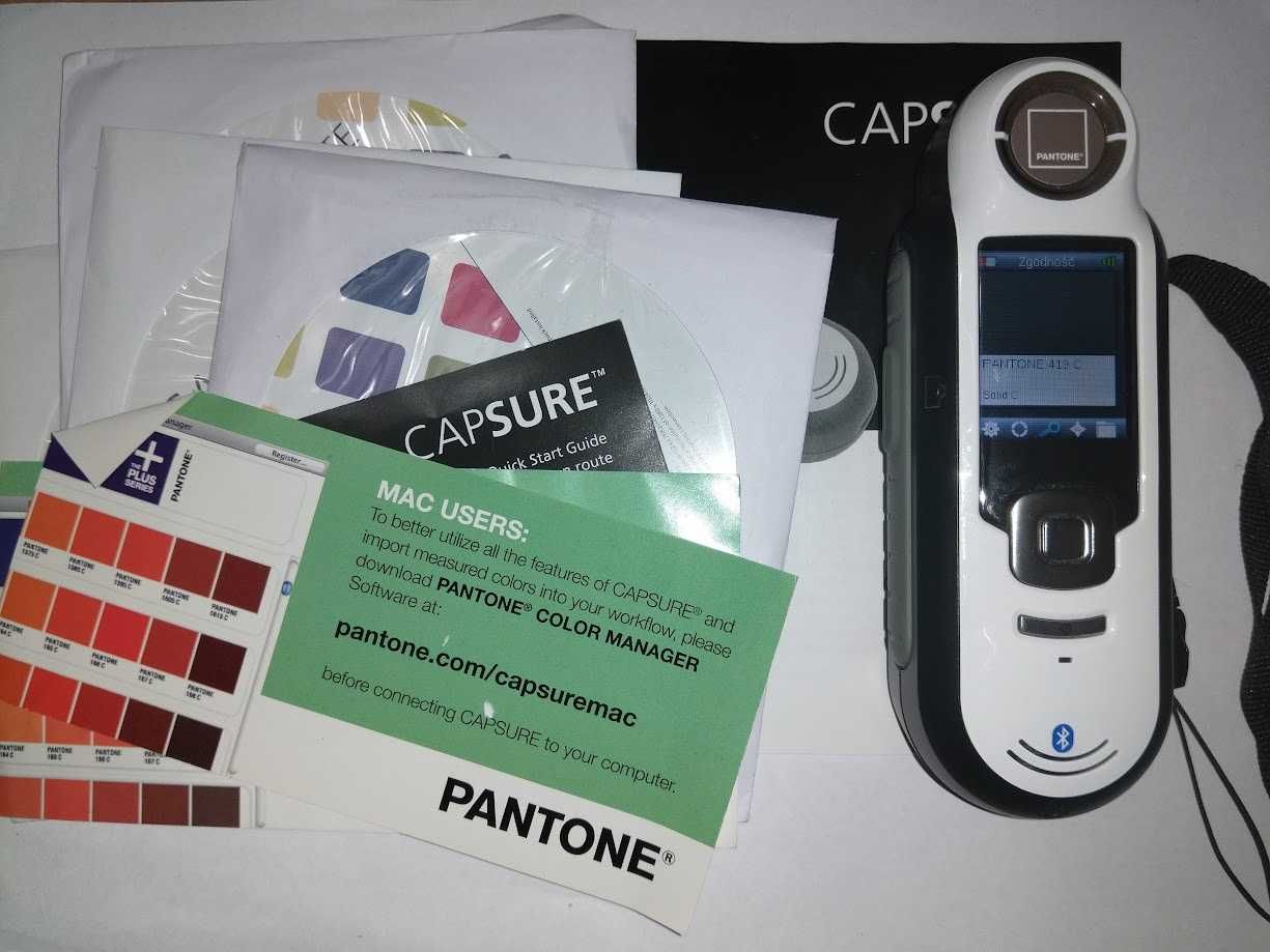 X-Rite PANTONE Capture RM200-B Spektrofotometr Skaner Czytnik Koloru