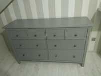 Komoda HEMNES 8 szuflad Szara Bejcowana Żadnej Ryski!!!