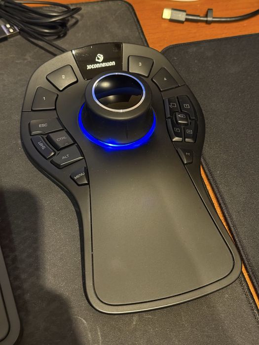 3Dconnexion SpaceMouse Pro, мишка для CAD/3D