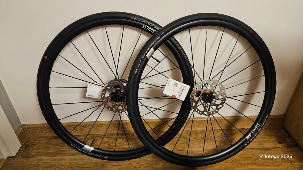 Zestaw DT SWISS P1800, Shimano RT70, Schwalbe One