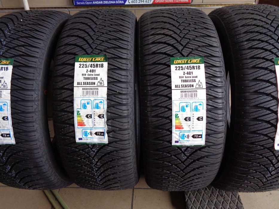 Nowe 225/45R18 WEST LAKE Z-401 All Season , XL ,Opony Całoroczne ANDAR