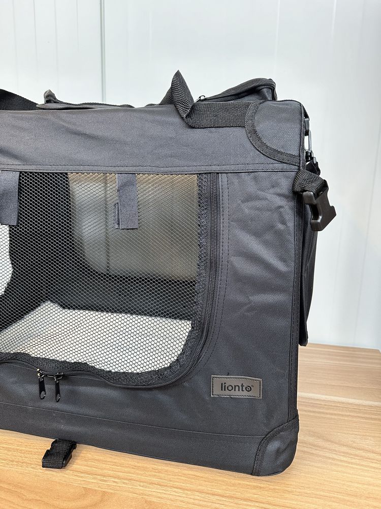 Lionto transporter dla zwierząt 60x44x42cm Torba transportowa M