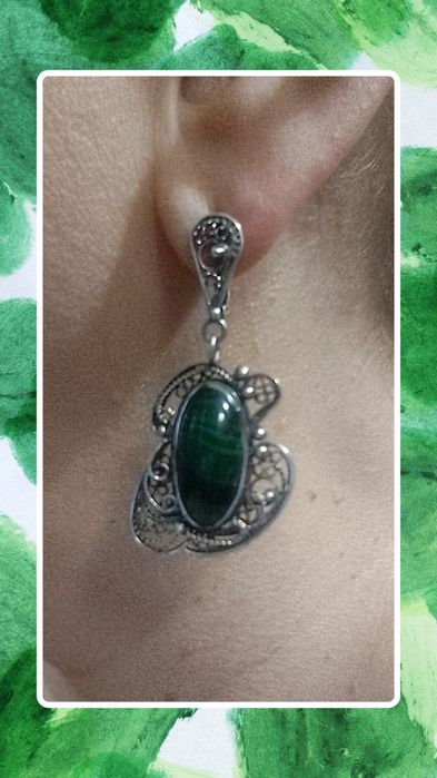 Серьги серебро СССР