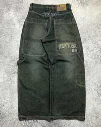 Скейтерьскі джинси баггі JNCO Y2k, розмір М-L