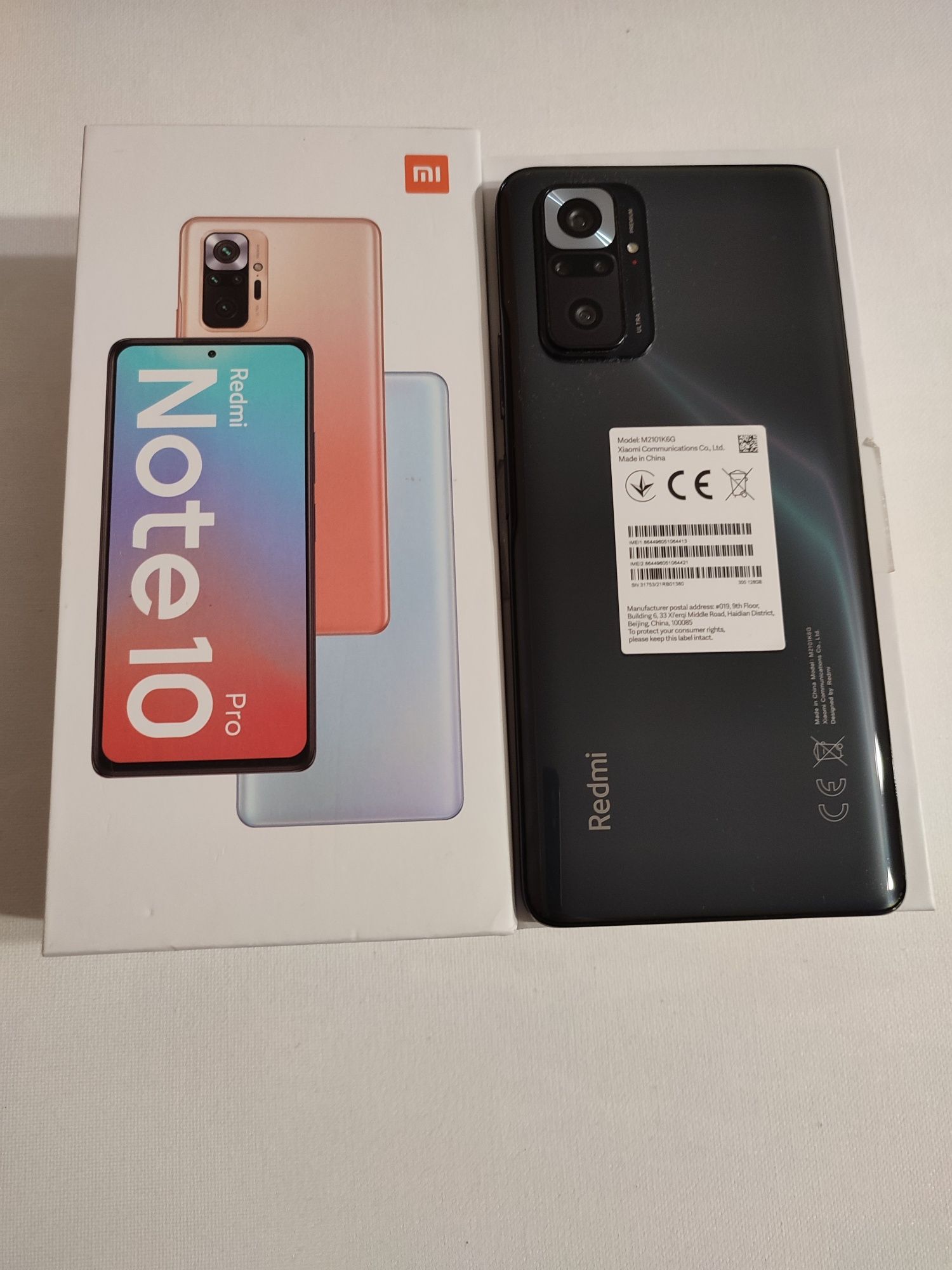 Xiaomi redmi note 10 Pro, 6+5/128Gb, NFC