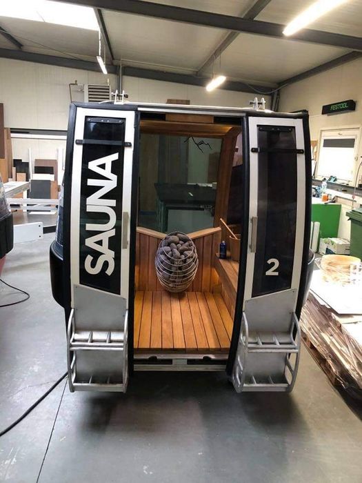 Sauna HIT rarytas fińska sucha ogrodowa z gondoli BALIA GRATIS