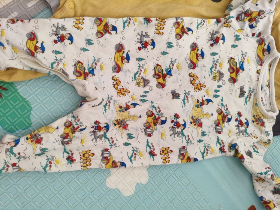 Pajacyki zestaw chłopiec 68