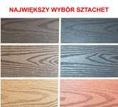 Sztachety kompozytowe, deska ogrodzeniowa WPC, ogrodzenia kompozytowe