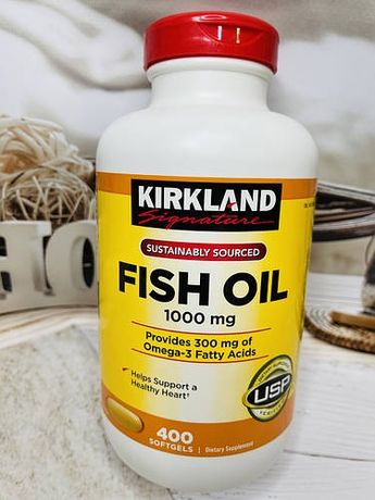 Омега 3 Fish Oil Кіrkland Signature США оригінал
