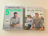 Dwie książki kuchenne Jamie Oliver