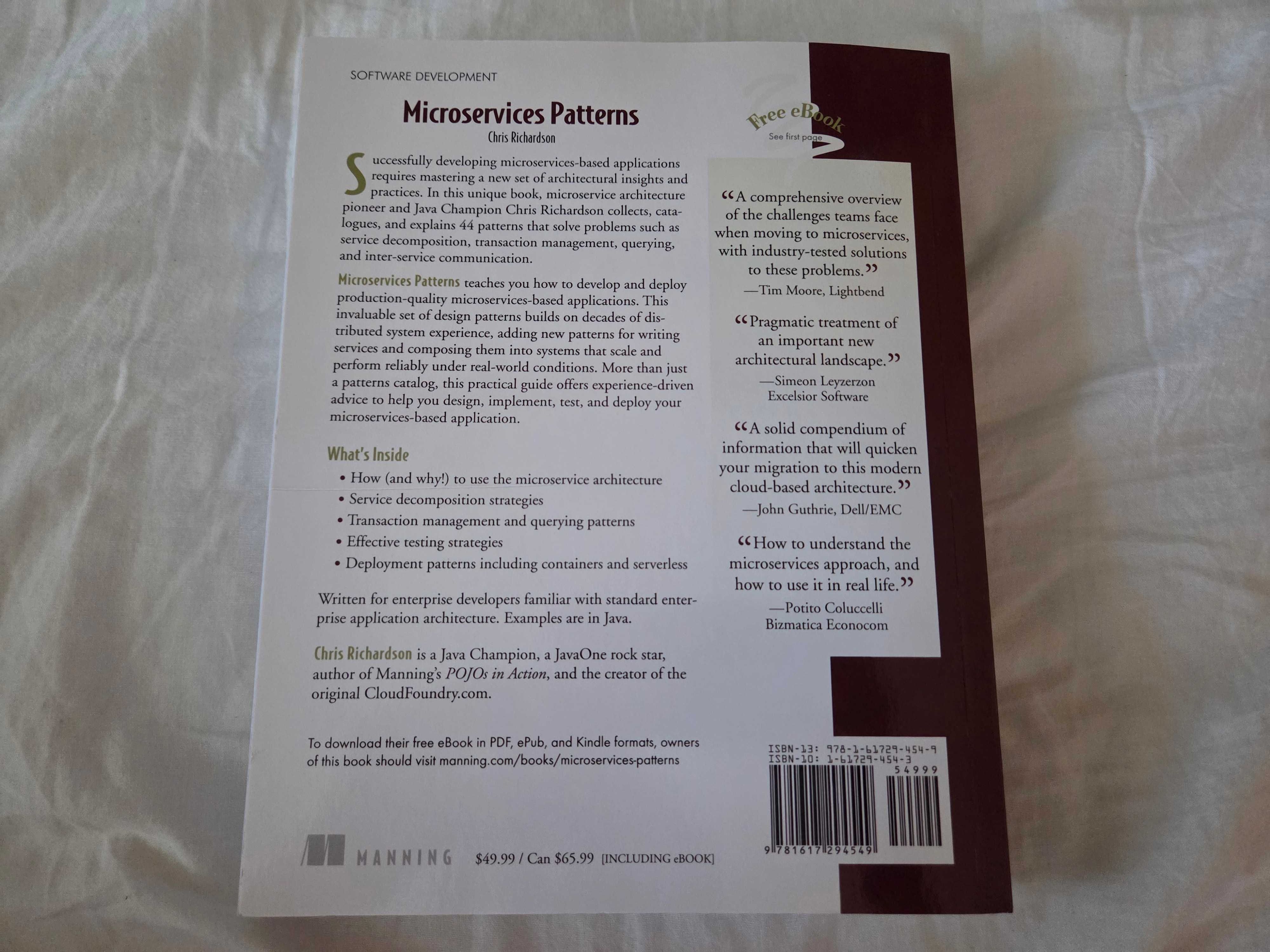 Microservices Patterns Livro [EN][Novo]