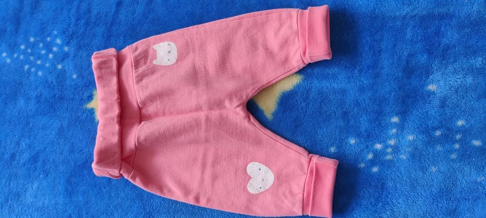 Spodnie dziewczęce niemowlęce