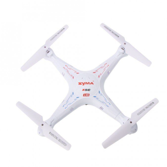 Dron syma X5C (kamera 2MP, 2.4GHz, żyroskop, zasięg do 50m, 31cm)