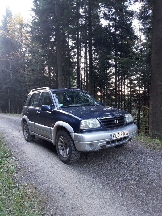 Suzuki Grand Vitara Suzuki Grand Vitara 2.0 16V 128 KM 4x4, benzyna+LPG, 2005 r, hak