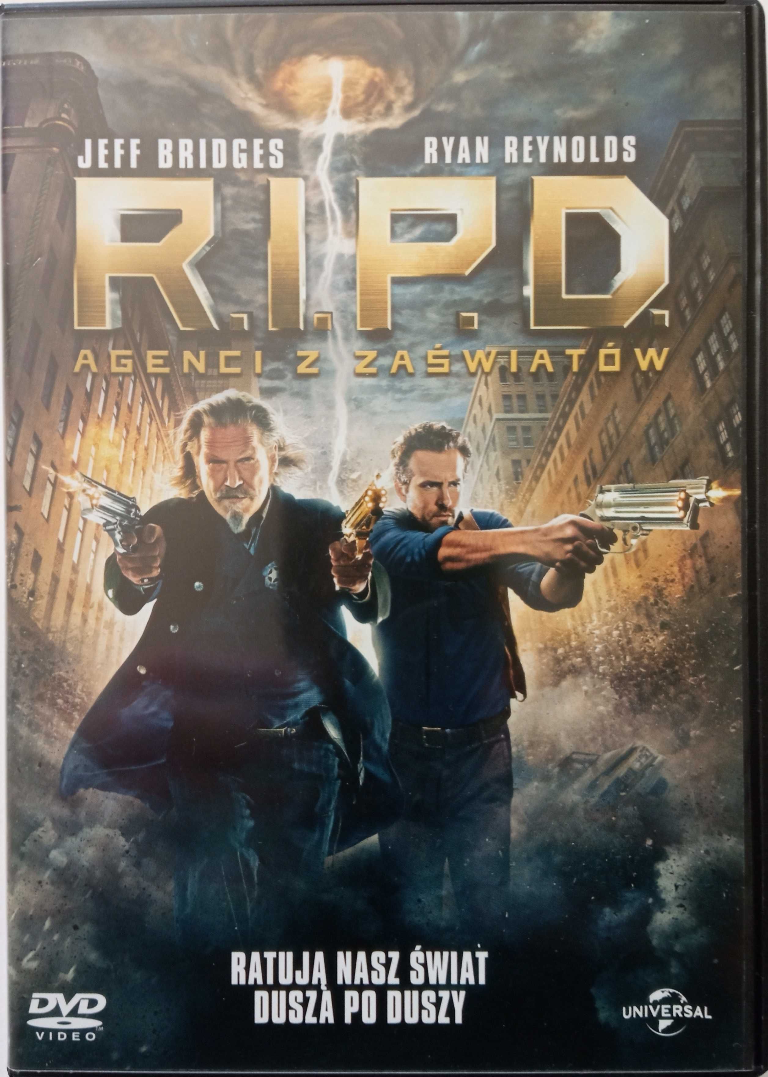 R.I.P.D. Agenci z zaświatów  DVD  Jeff Bridges, Ryan Reynolds