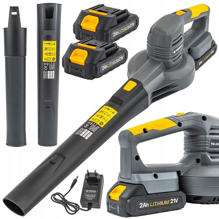 Dmuchawa akumulatorowa do liści śniegu 21V 2x2AH 250KM/H PM0742