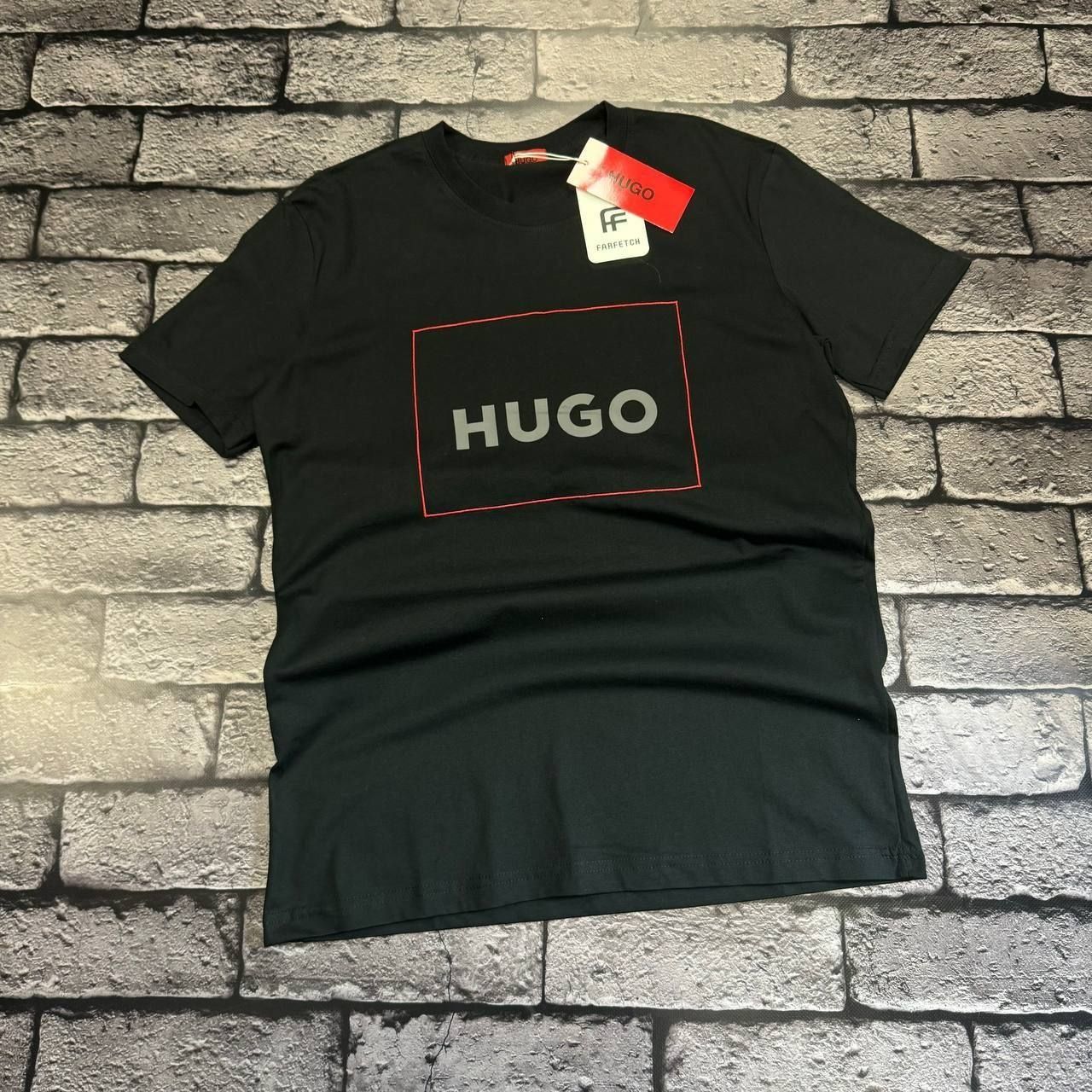 NEWS COLLECTION PREMIUM черная футболка от Hugo Boss - лето 2024