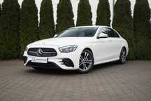Mercedes-Benz Klasa E 350, 2.0 299KM, AMG Pakiet, Kamery 360, Bogato wyposażony, Po serwisie
