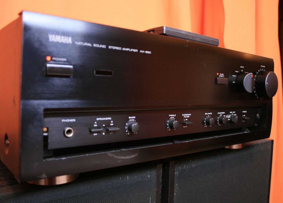 Yamaha AX-890+pilot potężny wzmacniacz 2x185W sprawny super brzmienie