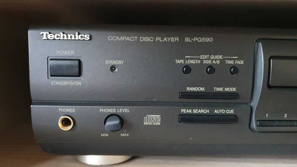 Technics Amplituner SA-EX120 oraz CD SL-PG590