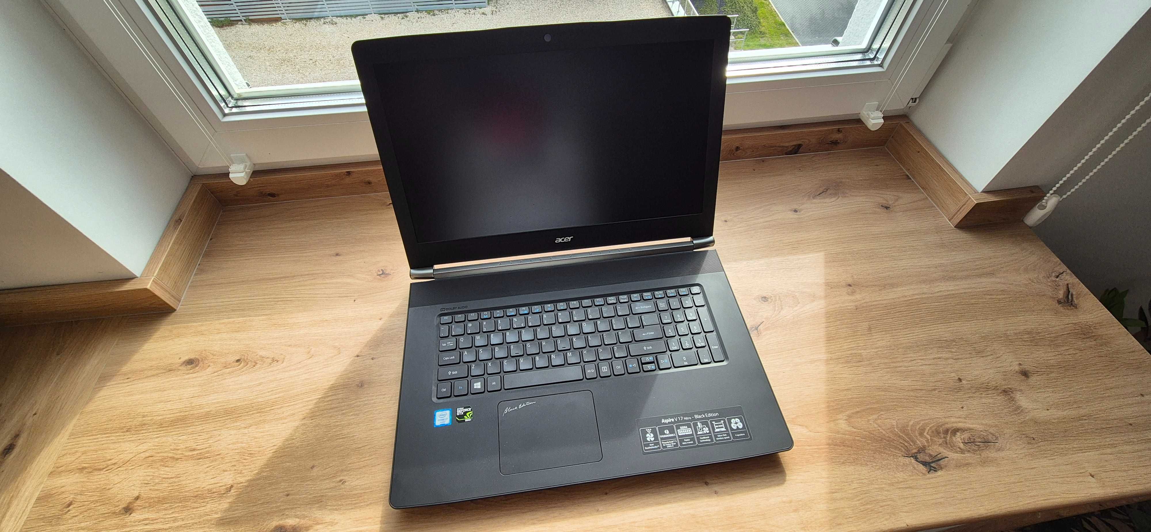 Acer Aspire Nitro VN7-792G 17" + Torba + NOWE Etui + NOWA obudowa