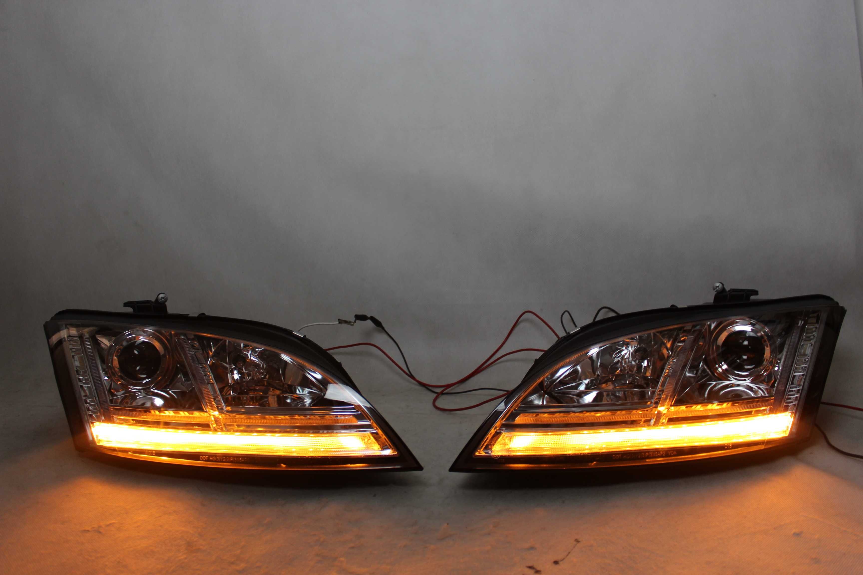 Lampy reflektory przednie przód AUDI TT 8j 06-10 Xenon LED BAR CHROM !