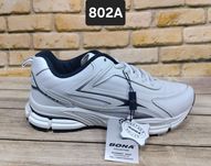 Белые кожаные мужские кроссовки Bona 47-49p