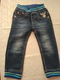 Spodnie jeans 86/92