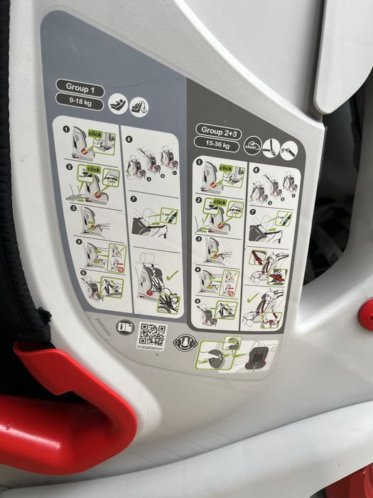 Cadeira bebe auto Römer Britax Advansefix III SICT
