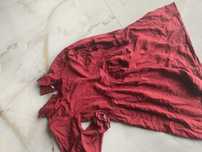 Sukienka h&m czerwona 134 dziewczęca