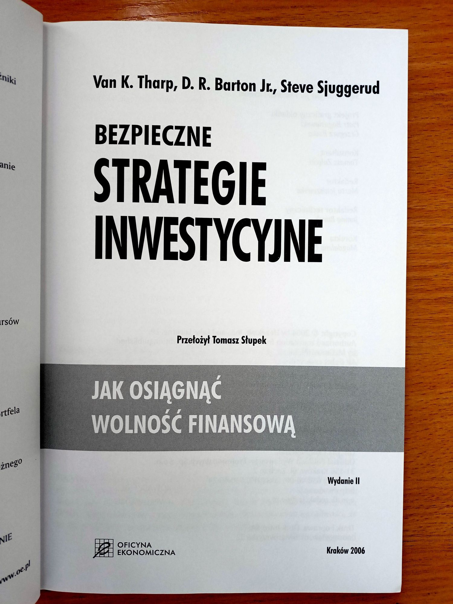 Bezpieczne strategie inwestycyjne