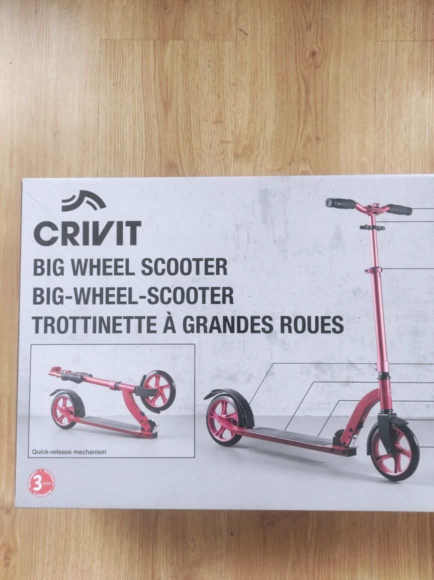 CRIVIT Hulajnoga Big Wheel