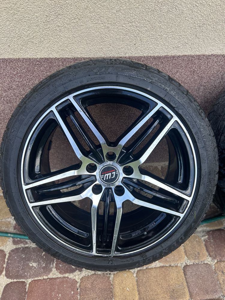 Felgi 18 cali 5x112 z Oponami Dunlop