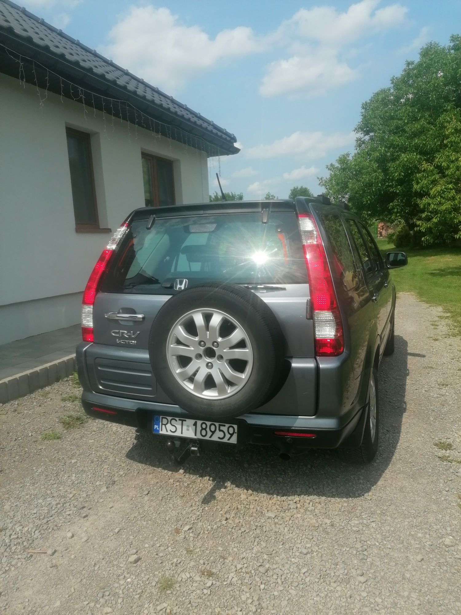 Sprzedam Honda CR-V 2 suv diesel srebrny metalik 4x4